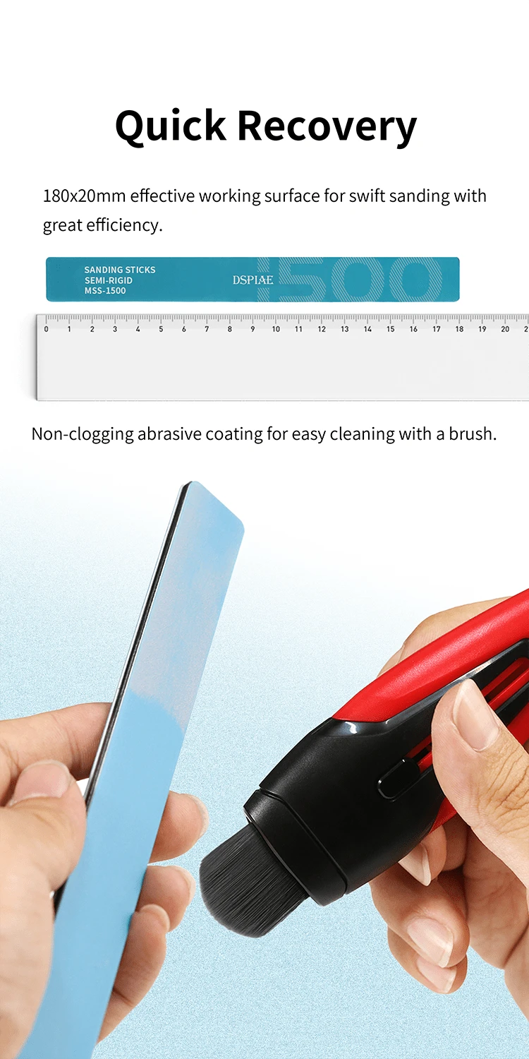 DSPIAE Semi-Rigid Sanding Sticks - Image 4