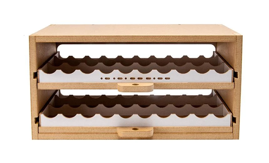 Slide&Tilting Drawer Paint Shelf OPERA-19A (For Acrylic, Enamel) - Image 3