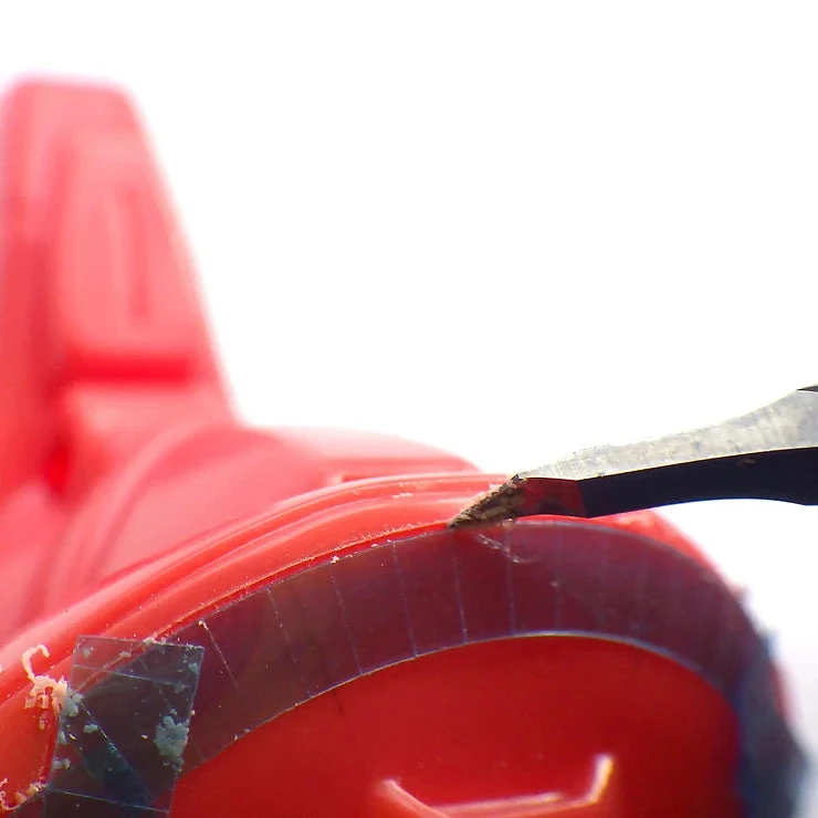 Gunprimer PLG2 Panel Line Guide Curved Line 3mm (1 Sheet) - Image 3