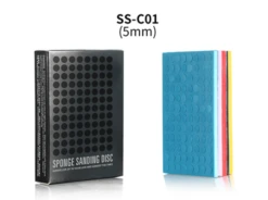 SS-C01 DSPIAE Self Adhesive Sponge Sanding Disc 5mm