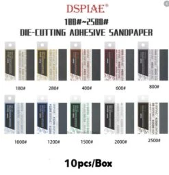 DSPIAE 180#~2500# DIE-CUTTING ADHESIVE SANDPAPER