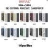DSPIAE 180#~2500# DIE-CUTTING ADHESIVE SANDPAPER