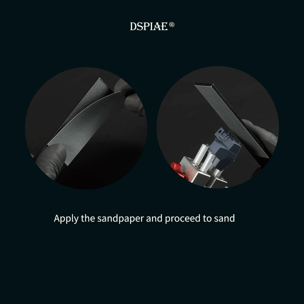 Dspiae Cerberus Aluminum Sanding Board File - Image 6