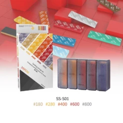 SS-S01 DSPIAE GRIT #180~#800 SANDING SPONGE (30PCS)