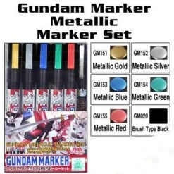 Bandai Gundam Metallic Marker Set GMS121