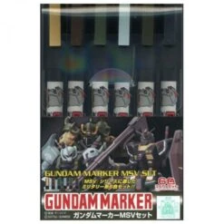 N/A GMS127 Gundam Marker MSV (Set Of 6)