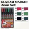Gundam Marker Zeon 6 Color Set GMS108