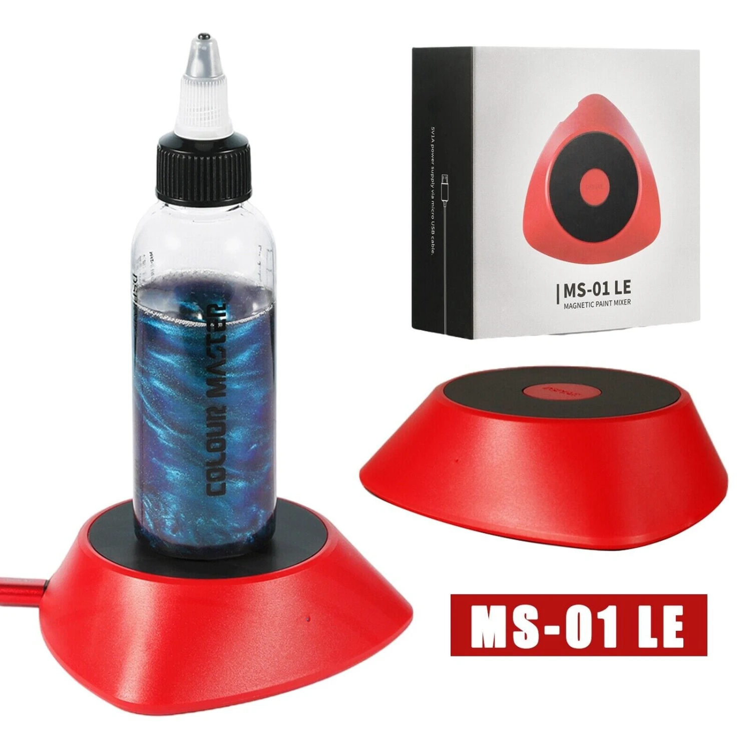 MS-01 LE DSPIAE Portable Magnetic Paint Stirrer - Image 2
