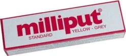 STEVENS Milliput Yellow Grey (Standard) Milliput Epoxy Putty 4oz (113.4 G)